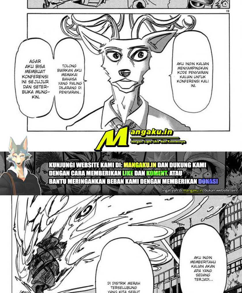 Beastars Bab 175 halaman 20