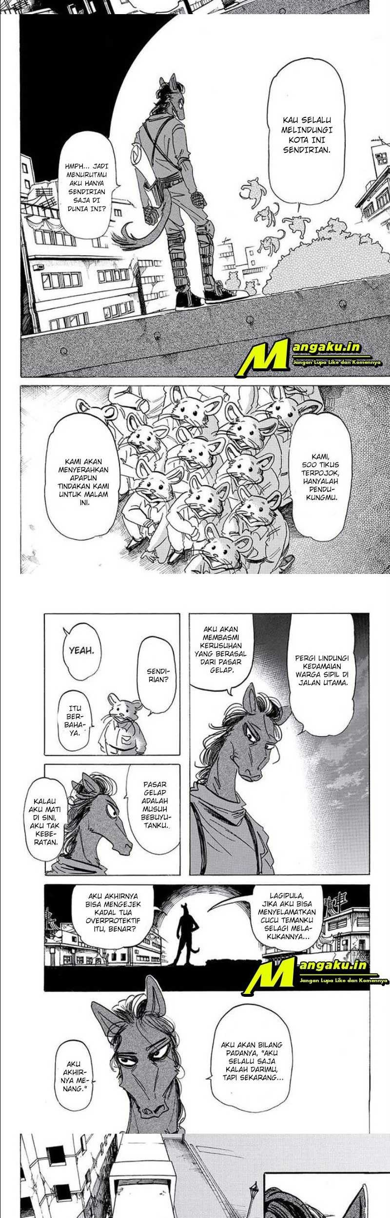 Beastars Bab 176 halaman 3