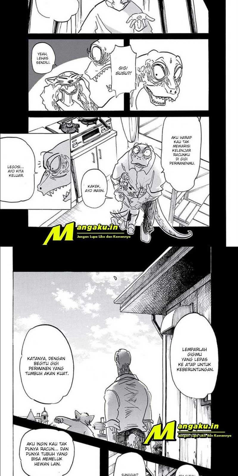 Beastars Bab 176 halaman 8