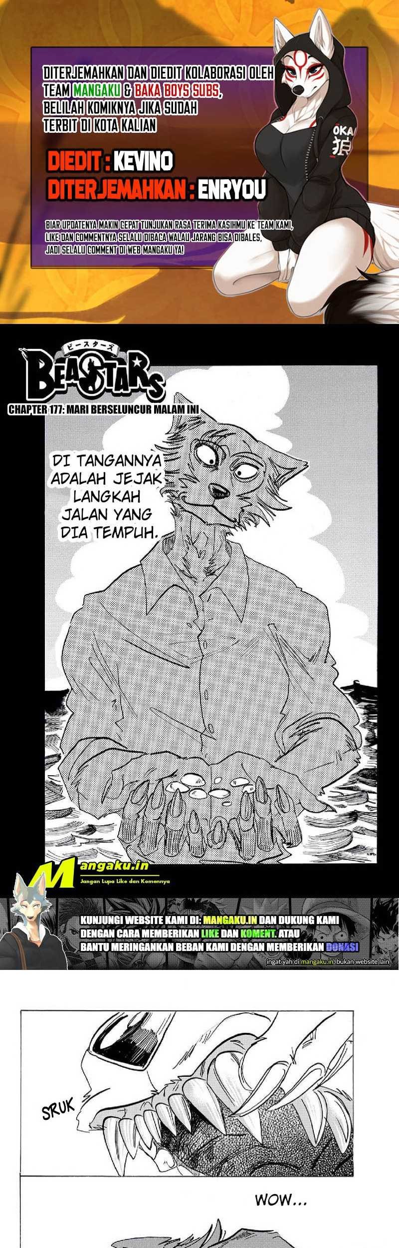 Beastars Bab 177 halaman 1