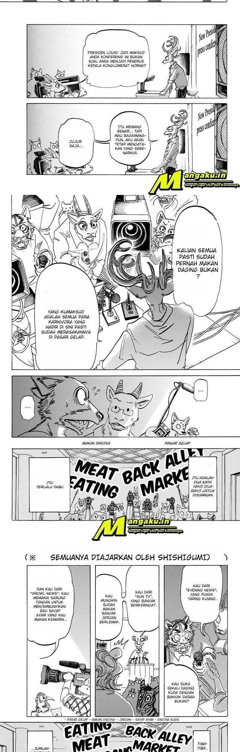 Beastars Bab 182 halaman 5