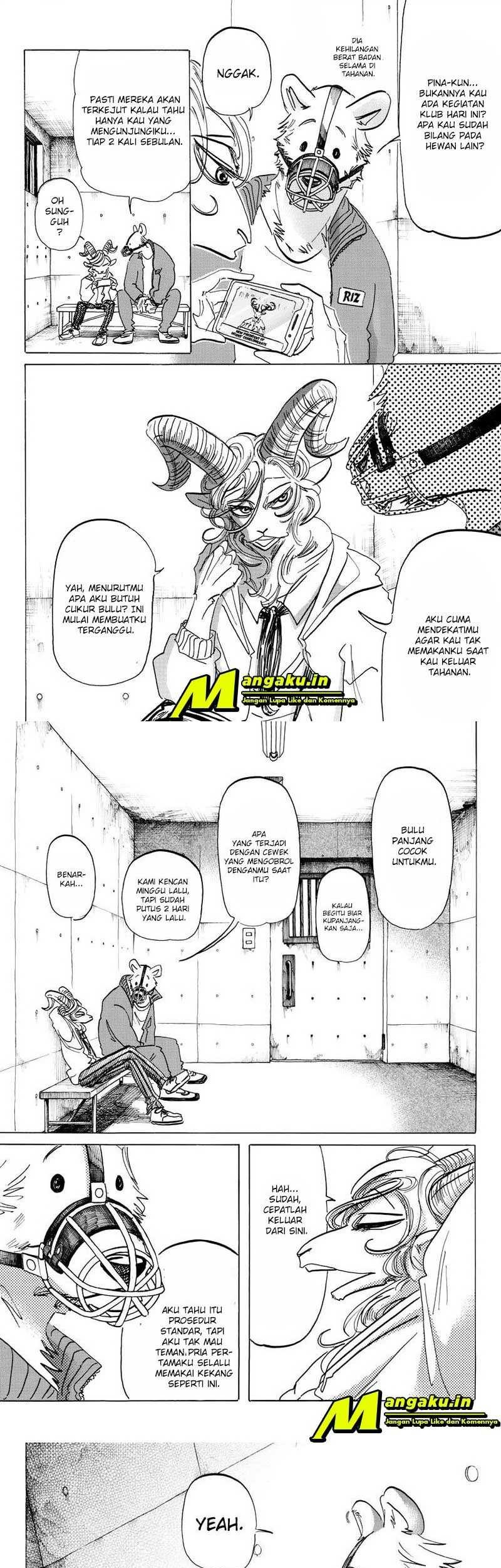 Beastars Bab 182 halaman 10