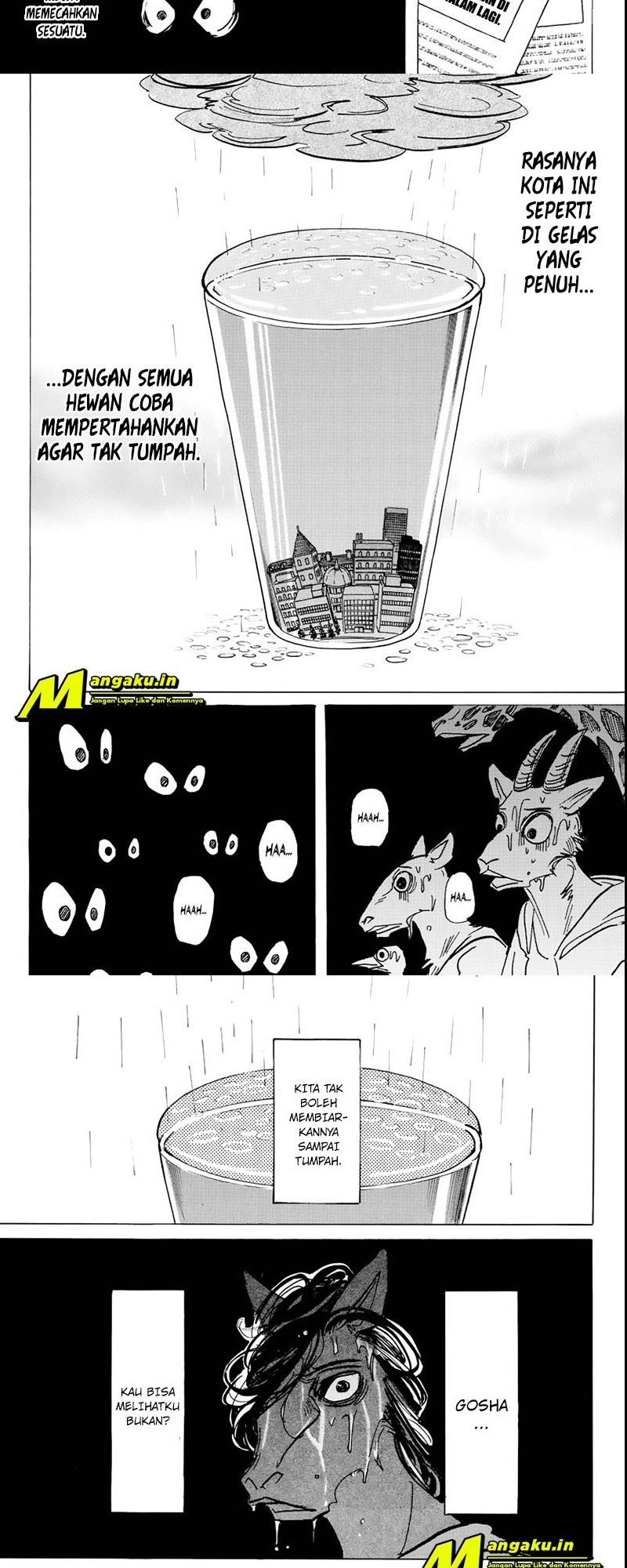 Beastars Bab 183 halaman 10