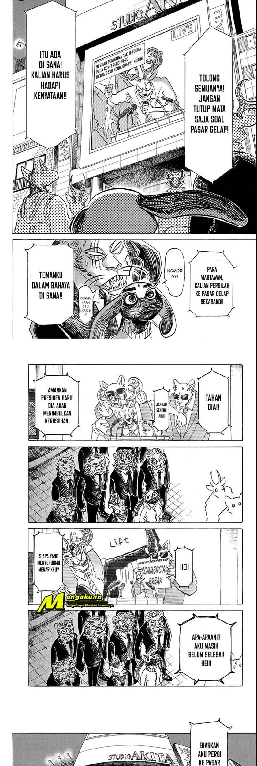 Beastars Bab 185 halaman 9