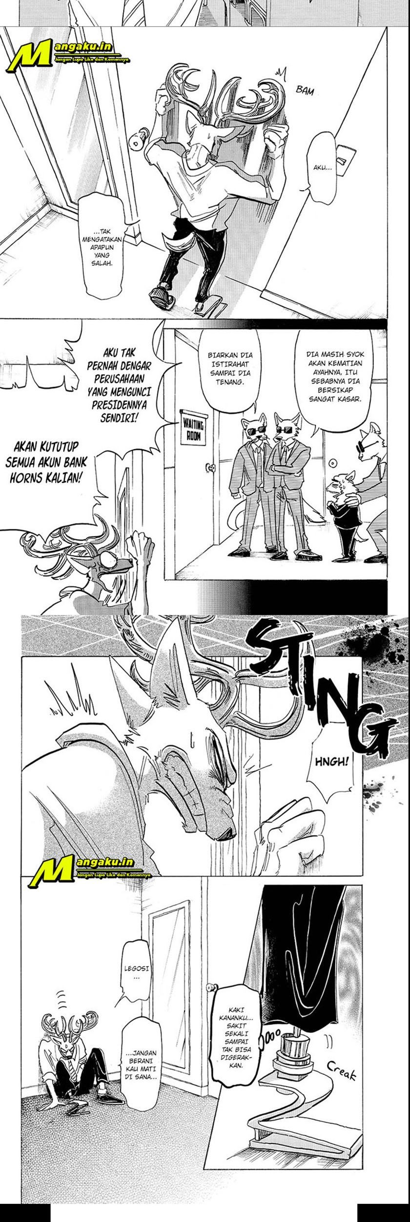 Beastars Bab 185 halaman 11