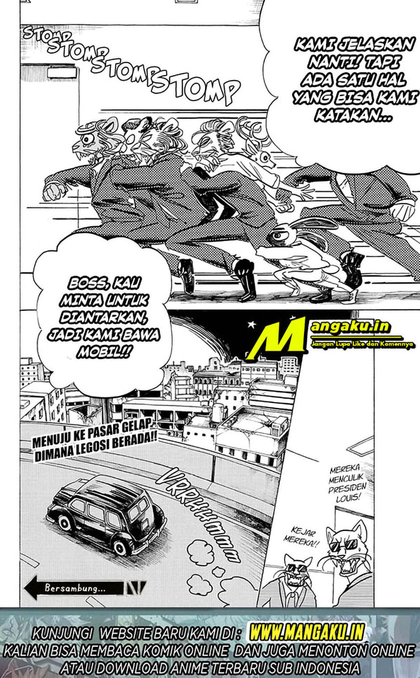 Beastars Bab 185 halaman 14