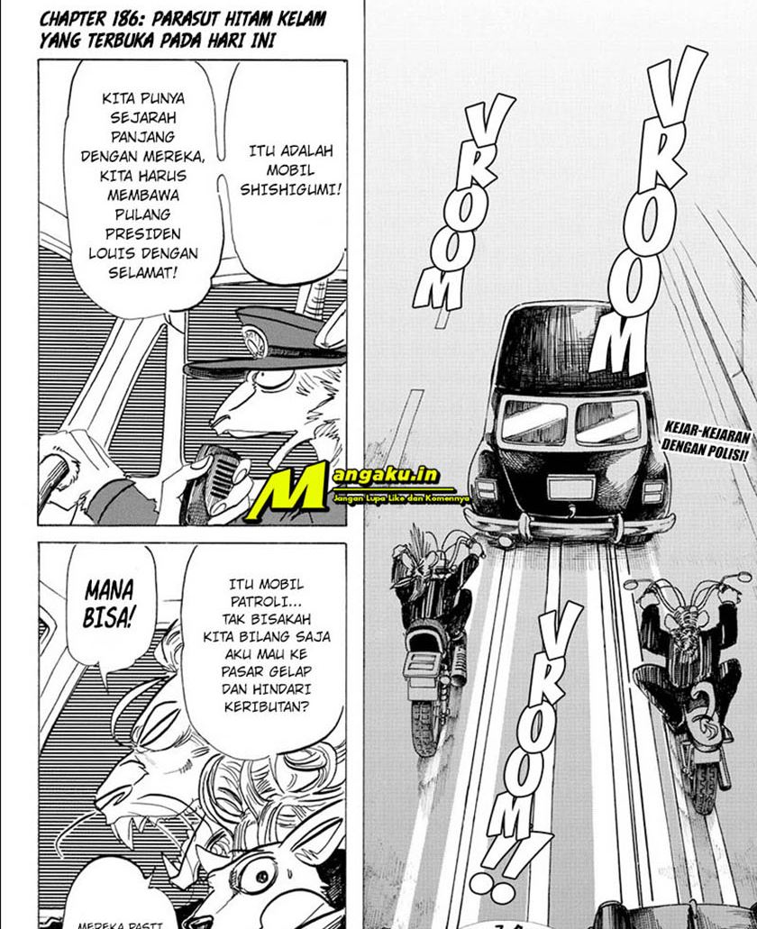Beastars Bab 186 halaman 3