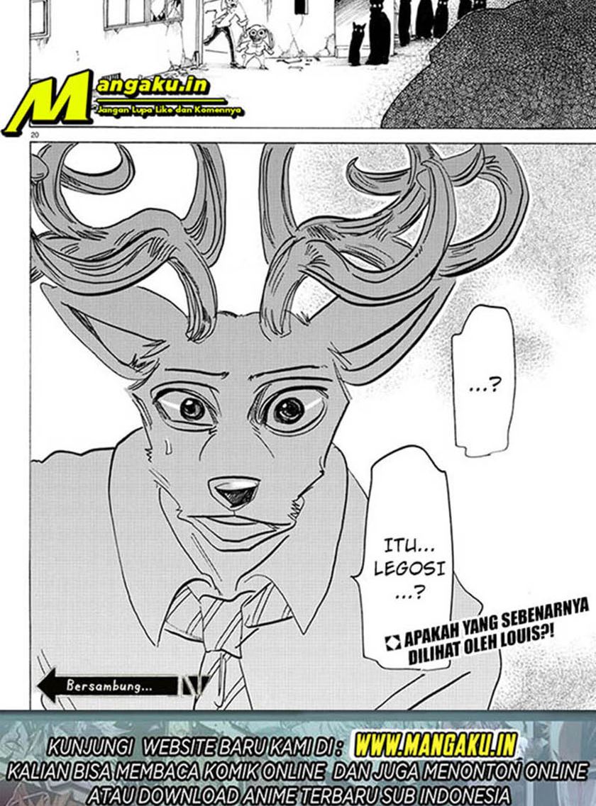 Beastars Bab 186 halaman 22