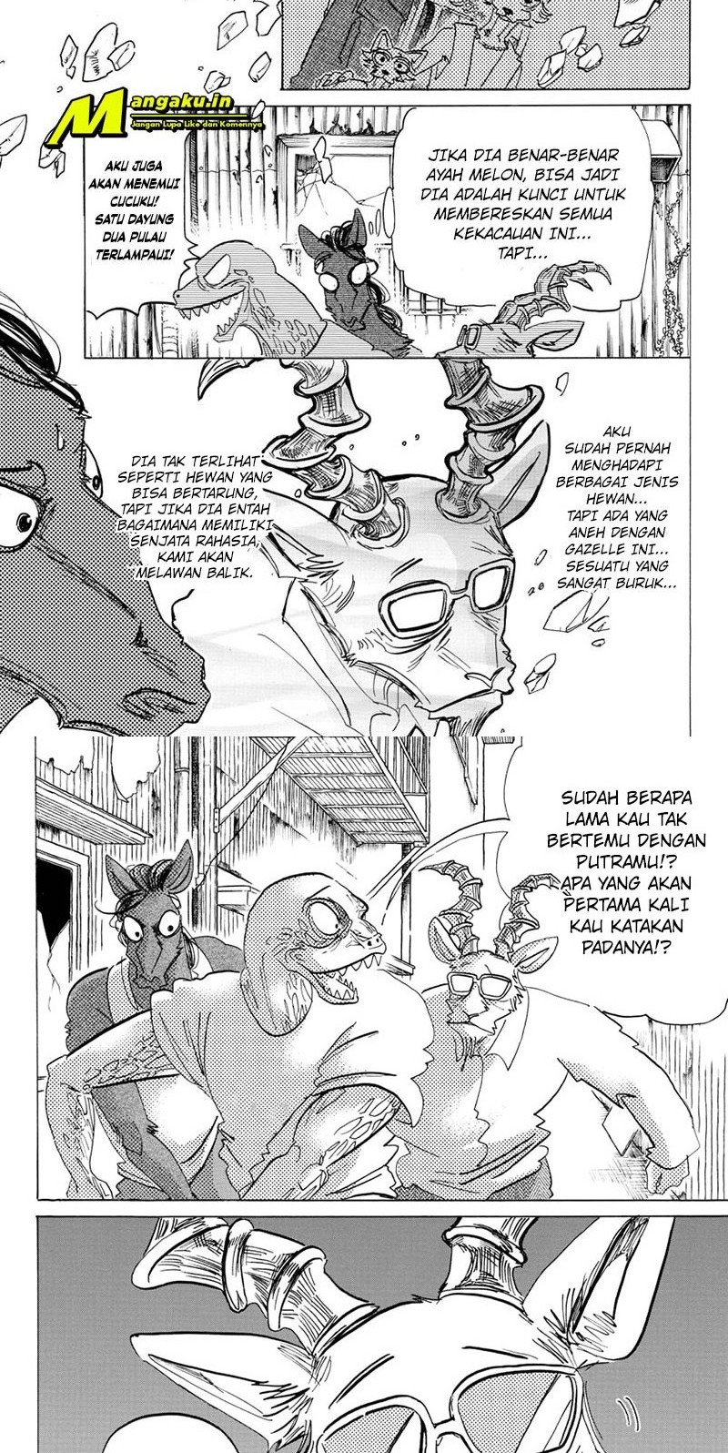 Beastars Bab 188 halaman 8