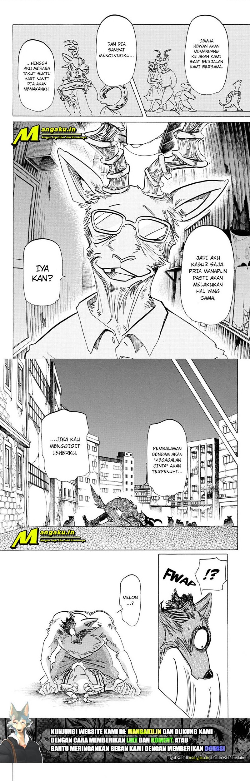 Beastars Bab 188 halaman 11