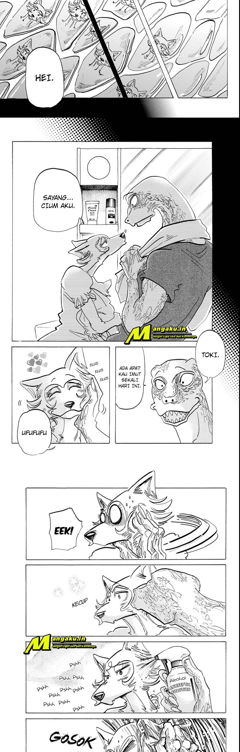Beastars Bab 189 halaman 3
