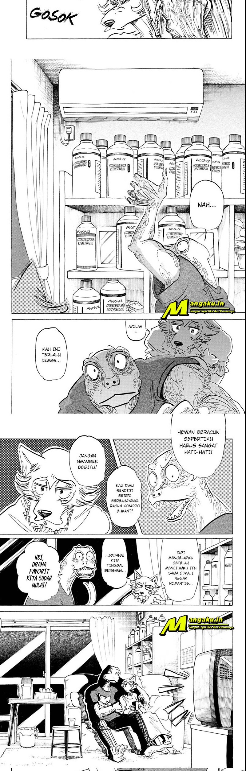 Beastars Bab 189 halaman 4