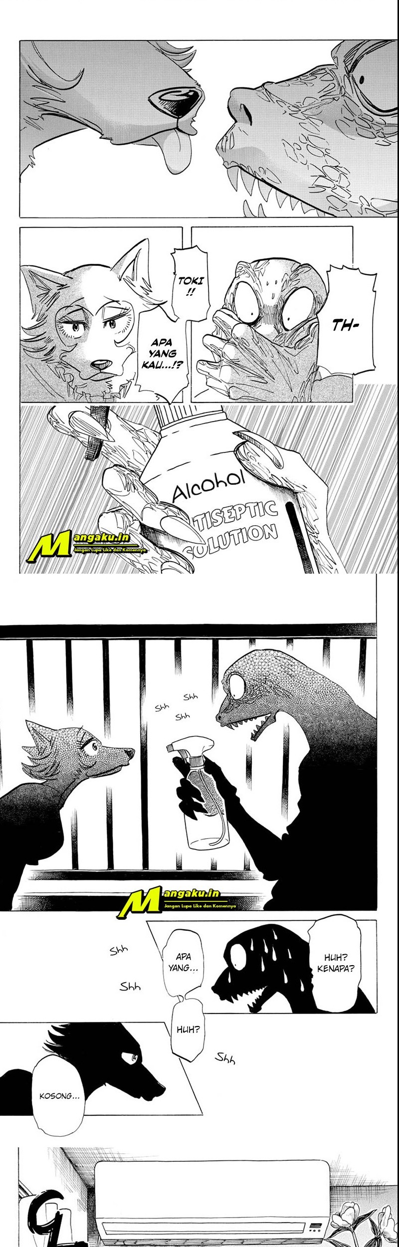 Beastars Bab 189 halaman 8