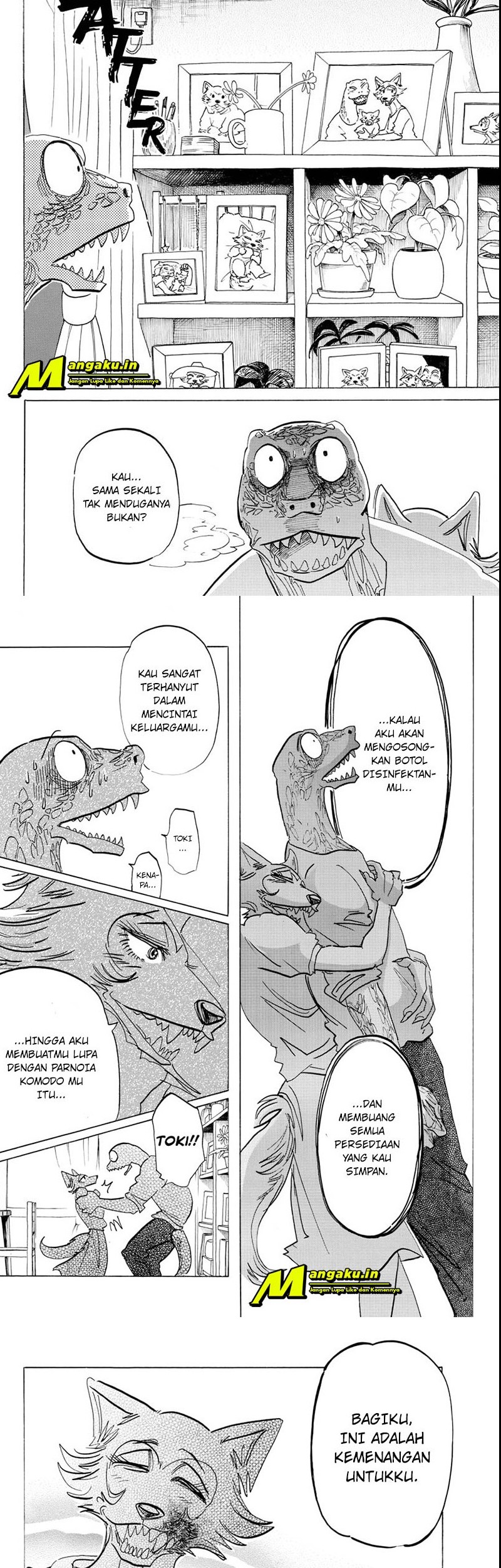Beastars Bab 189 halaman 9