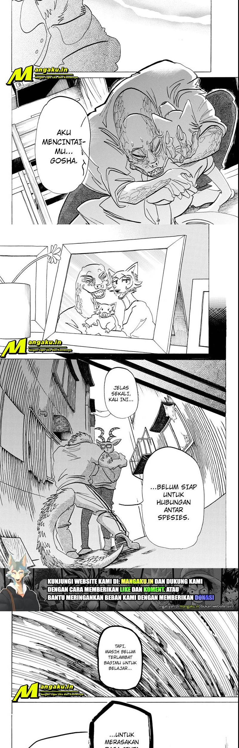 Beastars Bab 189 halaman 10