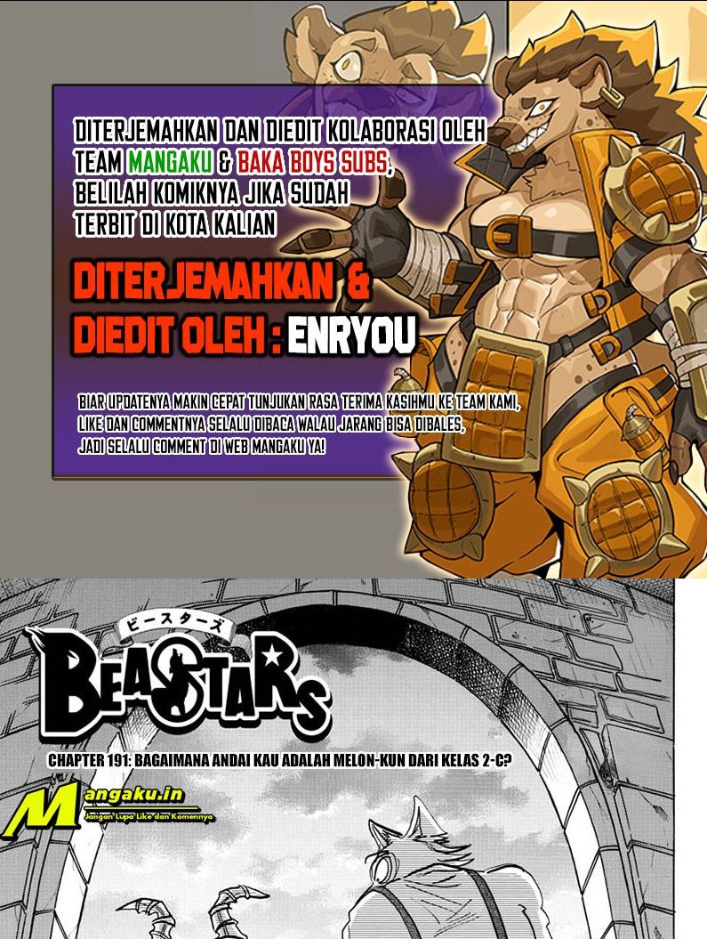 Beastars Bab 191 halaman 1