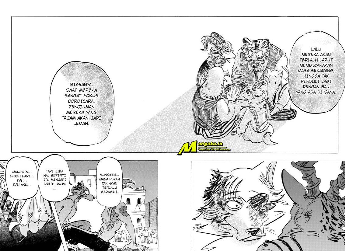 Beastars Bab 191 halaman 8