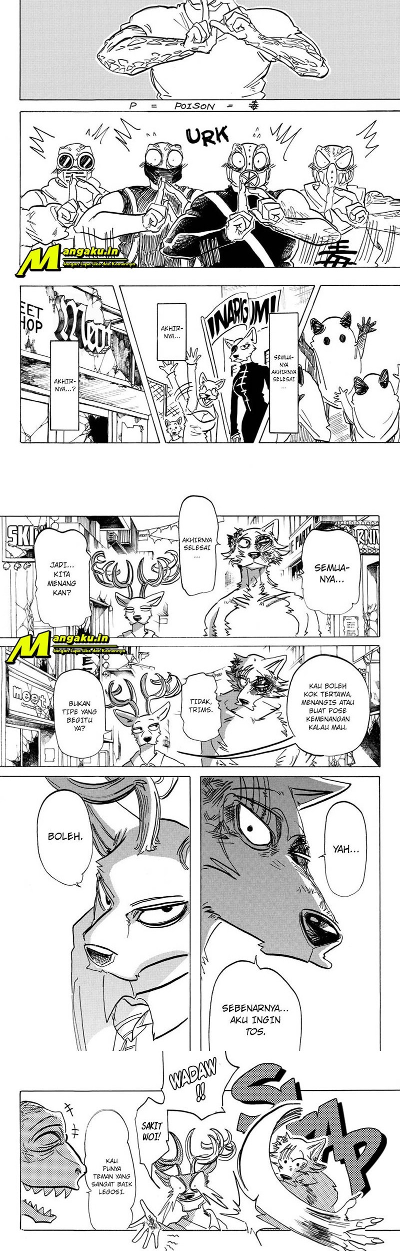 Beastars Bab 192 halaman 8