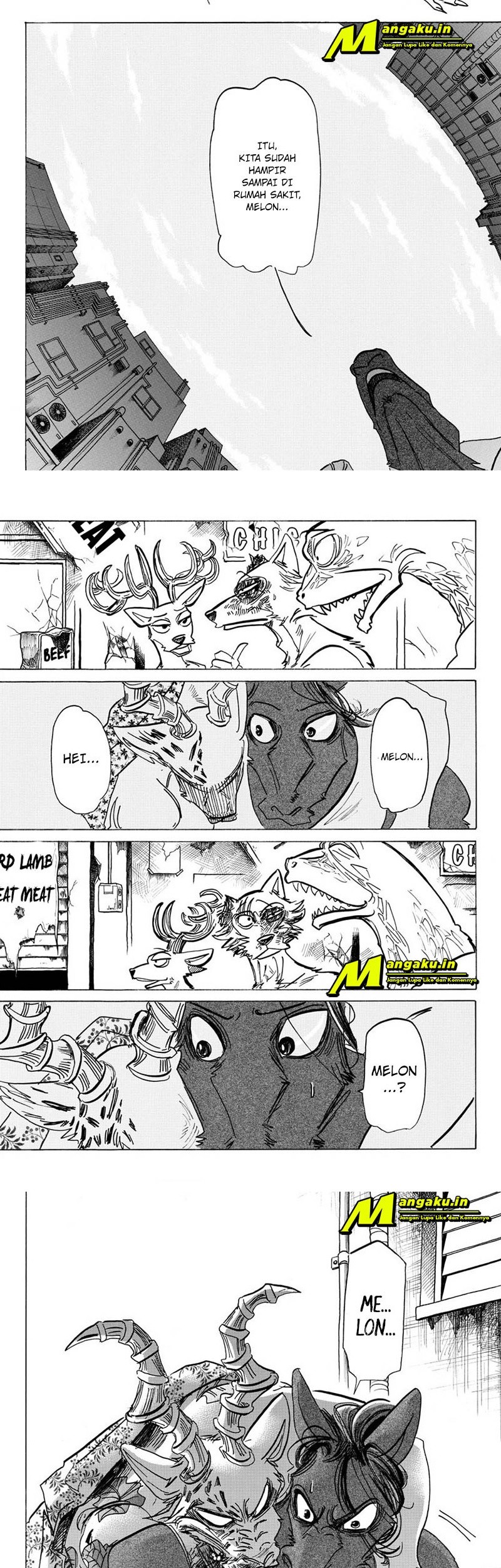 Beastars Bab 192 halaman 9