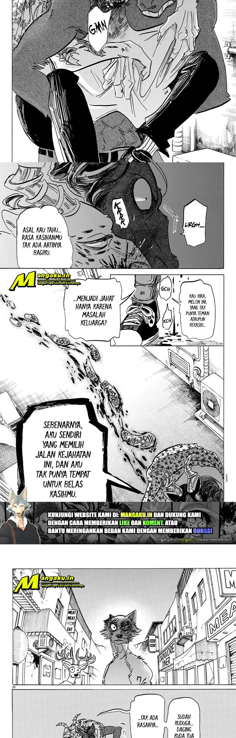 Beastars Bab 192 halaman 10