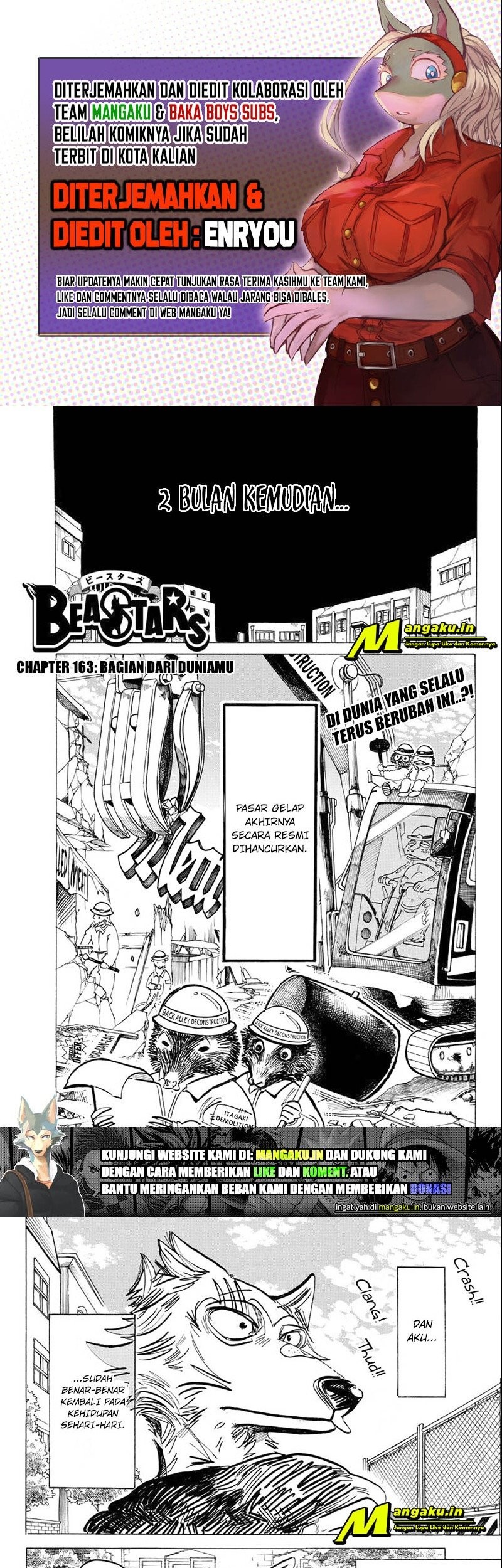 Beastars Bab 193 halaman 1