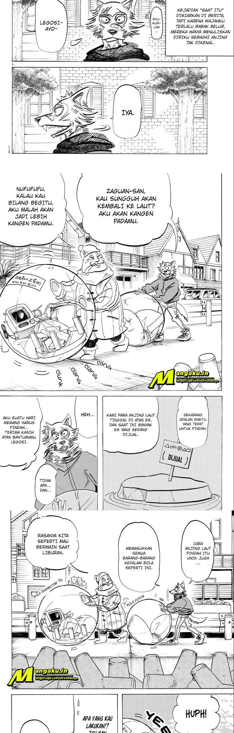 Beastars Bab 193 halaman 2