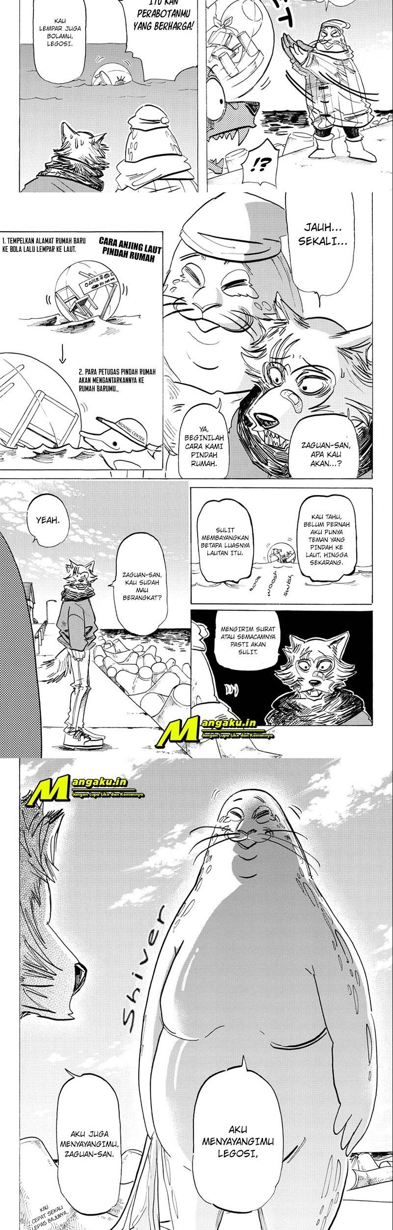 Beastars Bab 193 halaman 3