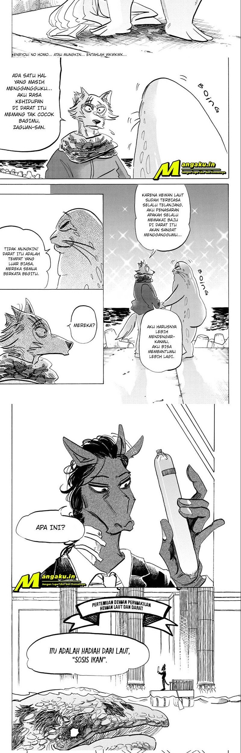 Beastars Bab 193 halaman 4