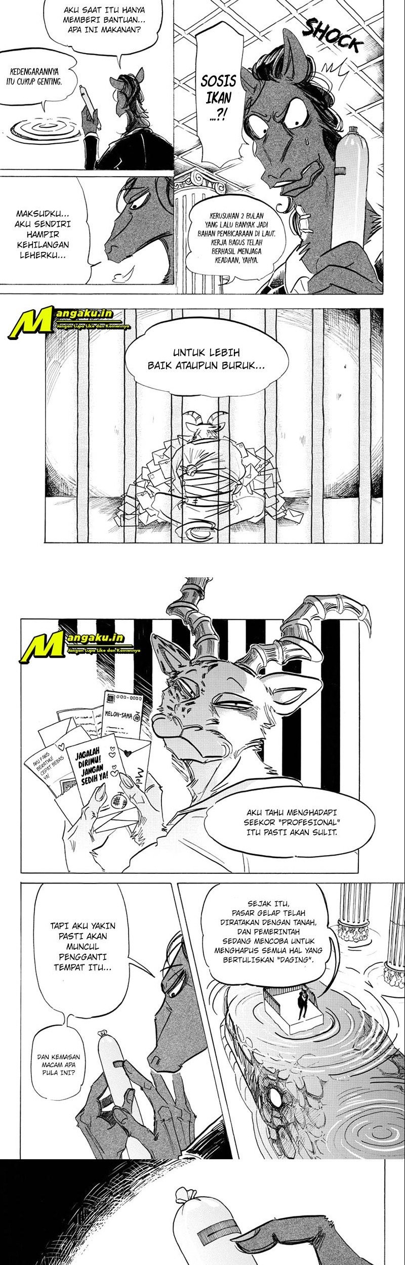 Beastars Bab 193 halaman 5
