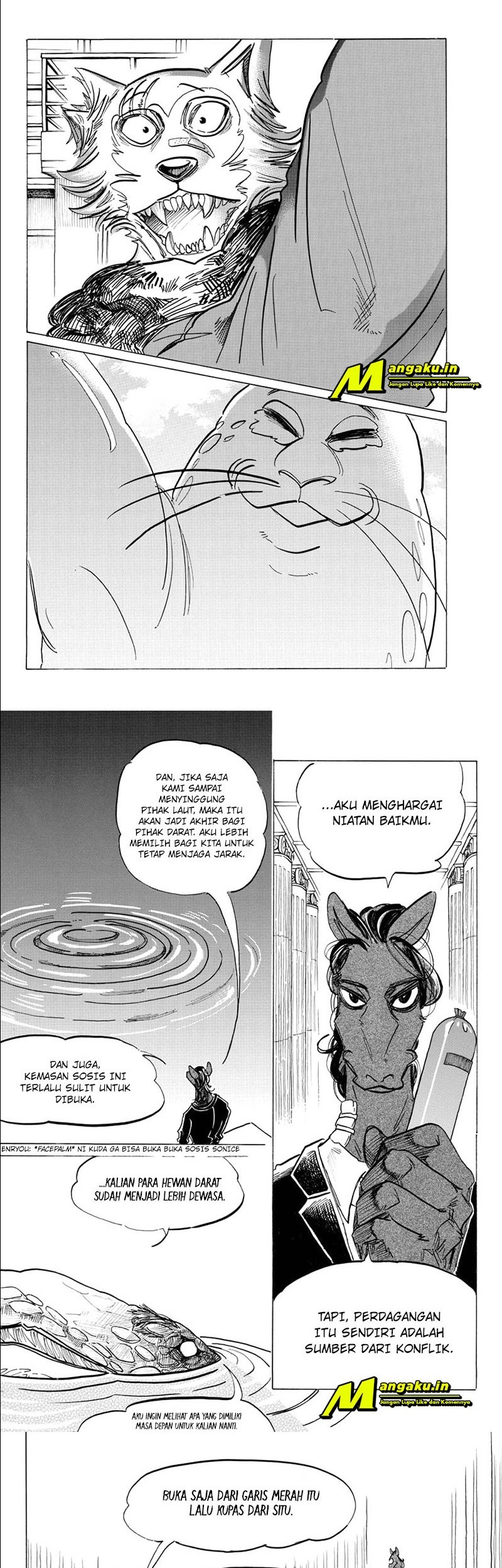 Beastars Bab 193 halaman 8