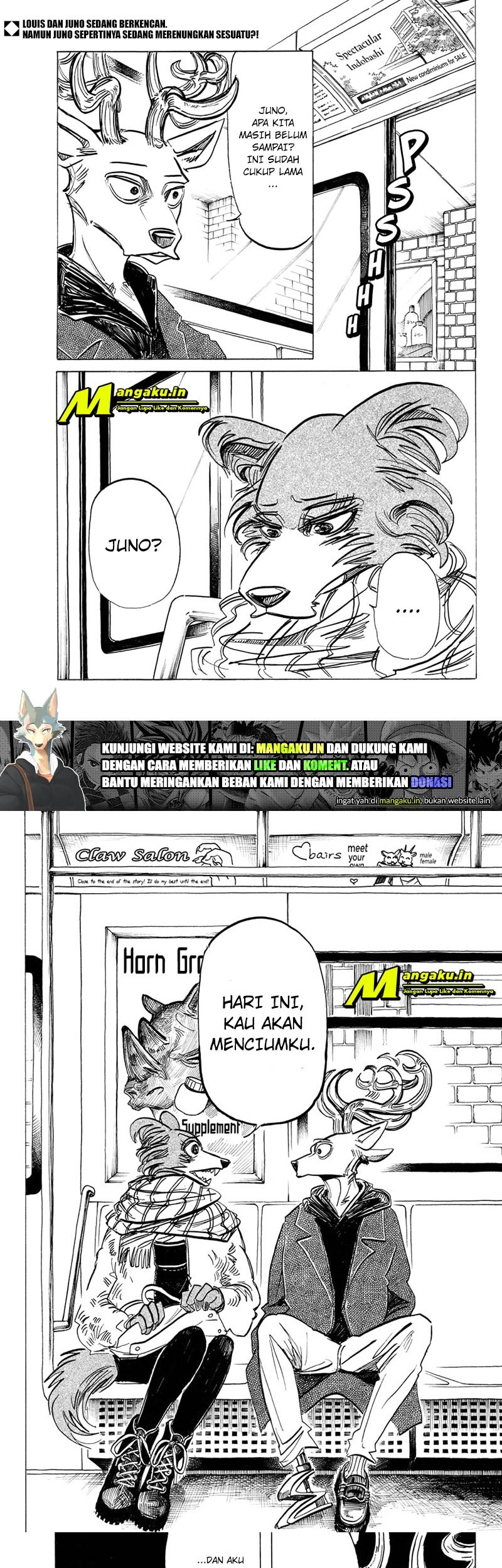 Beastars Bab 194 halaman 3