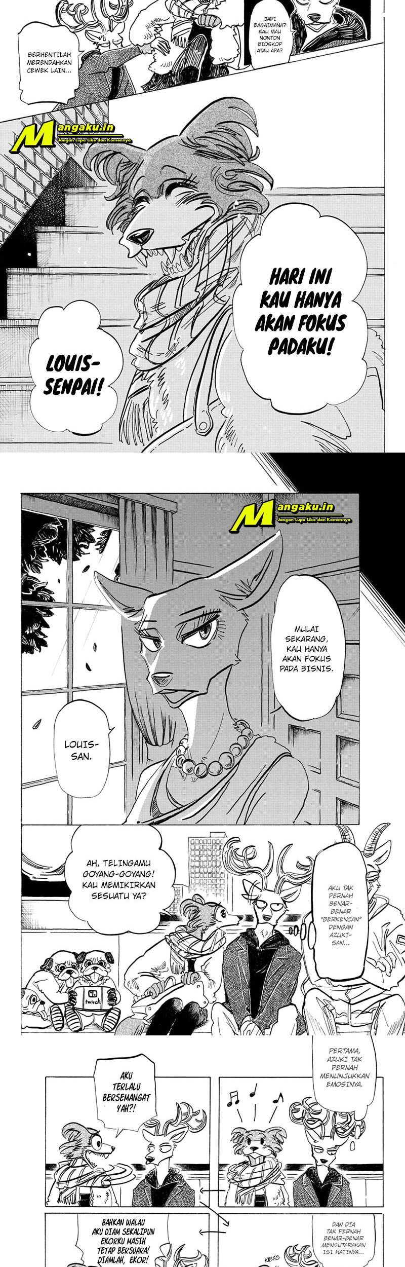 Beastars Bab 194 halaman 5