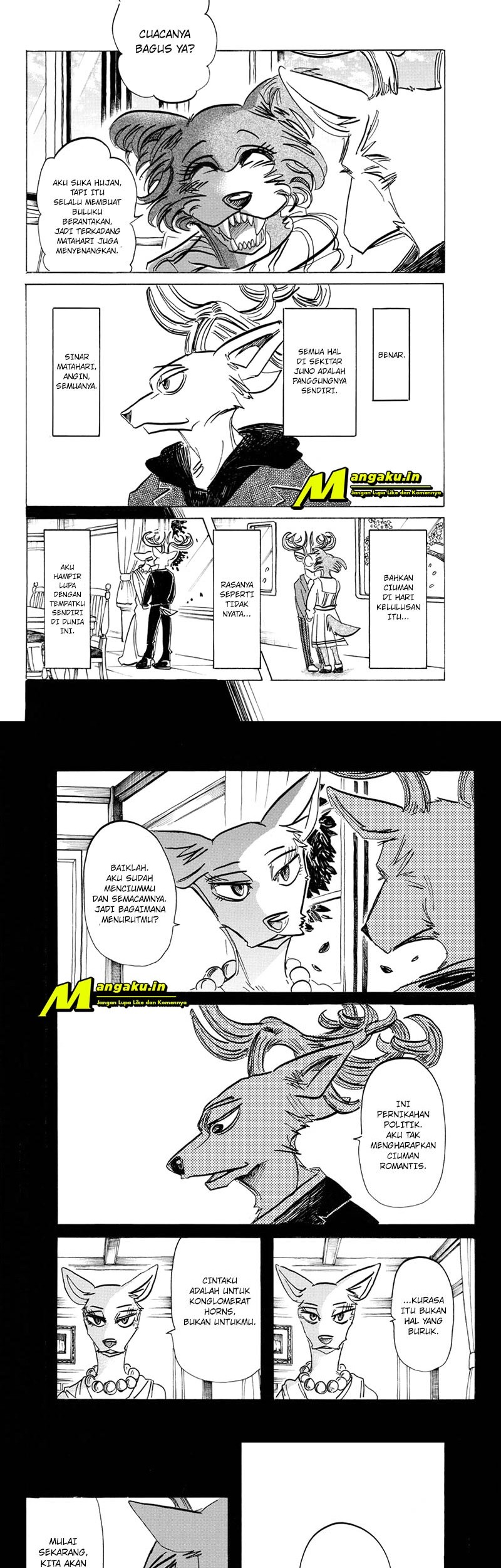 Beastars Bab 194 halaman 8