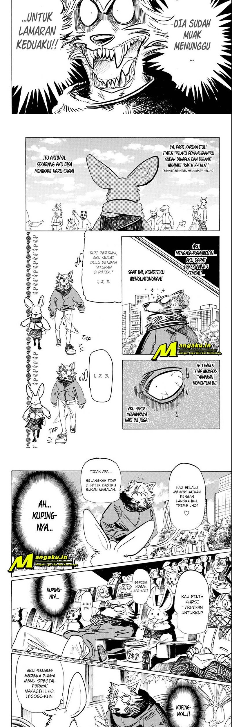 Beastars Bab 195 halaman 3
