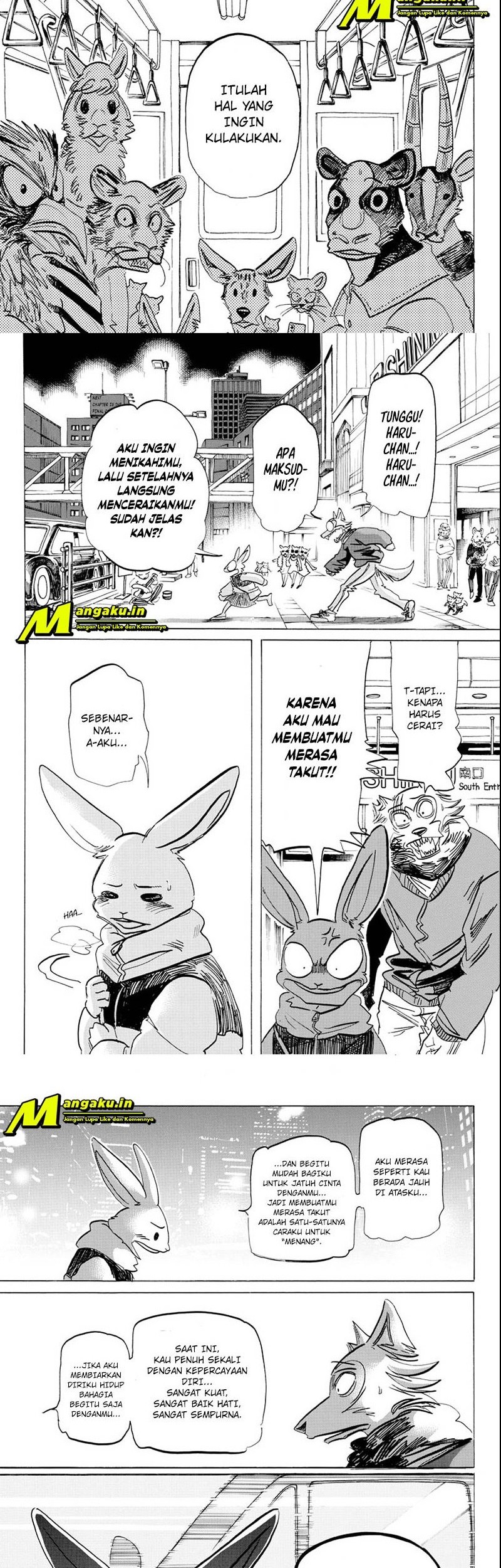 Beastars Bab 195 halaman 8