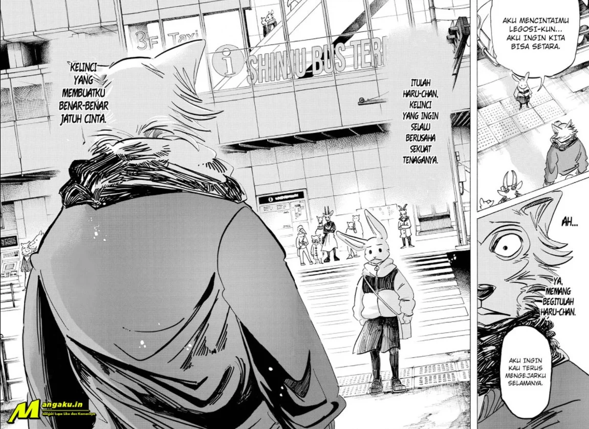 Beastars Bab 195 halaman 10