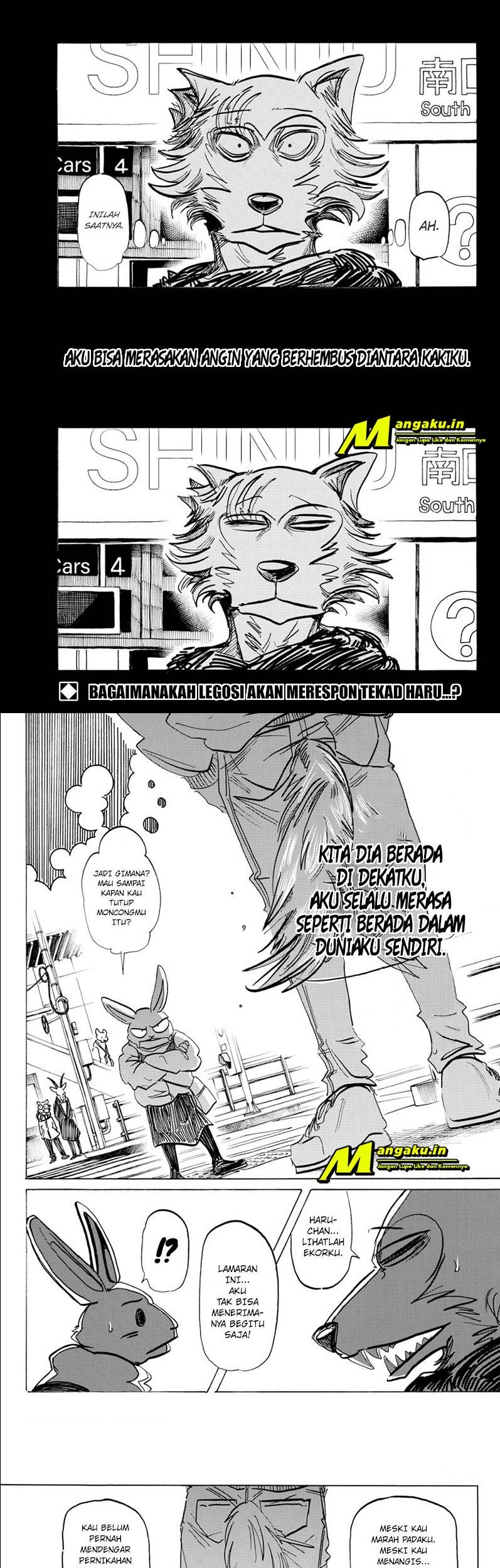 Beastars Bab 196 halaman 3