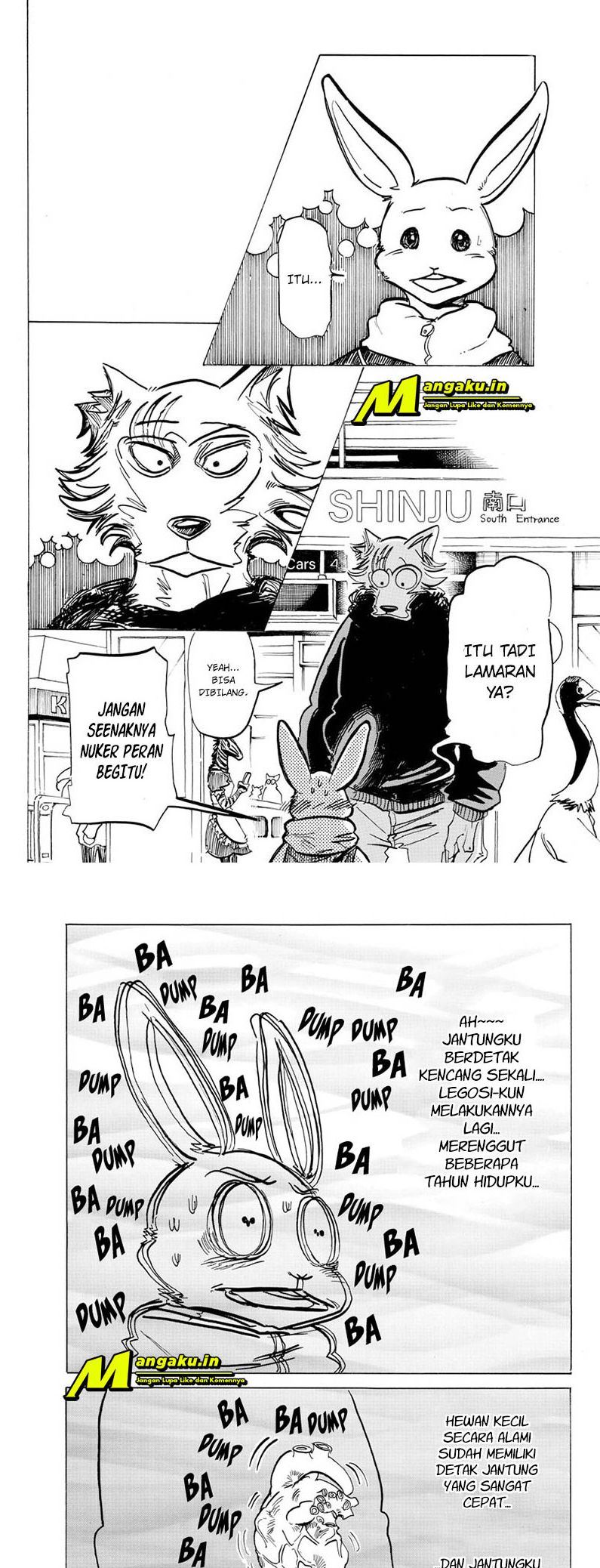 Beastars Bab 196 halaman 6