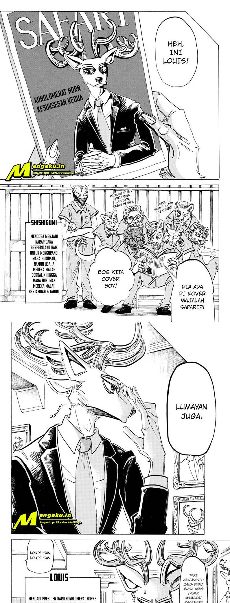 Beastars Bab 196 halaman 11