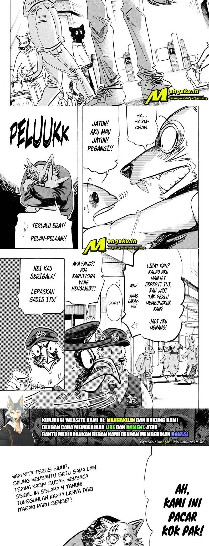 Beastars Bab 196 halaman 13