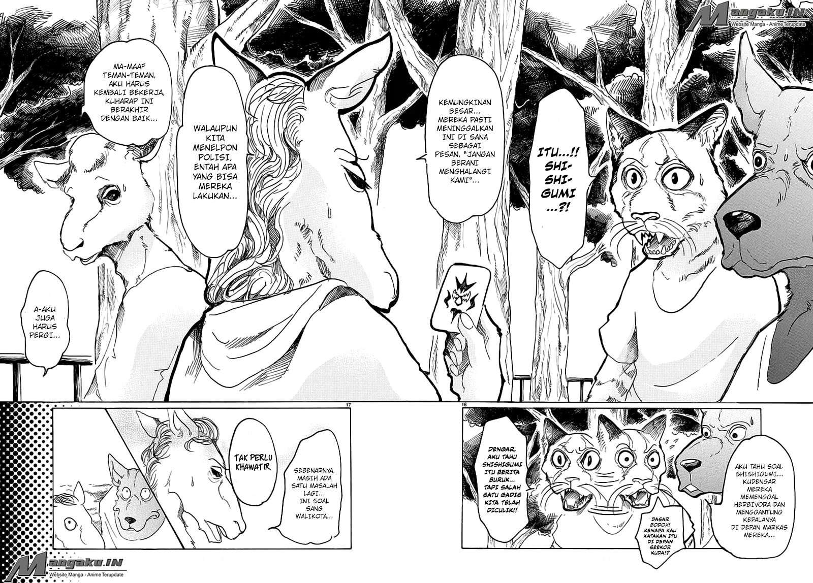 Beastars Bab 35 halaman 17