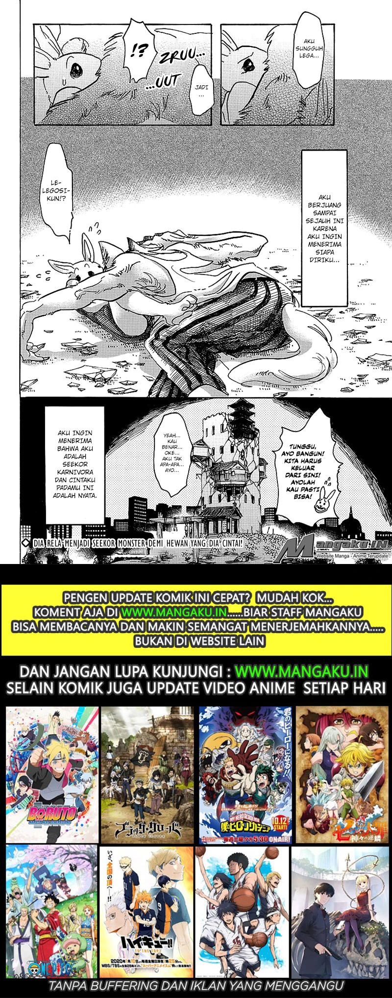 Beastars Bab 41 halaman 19