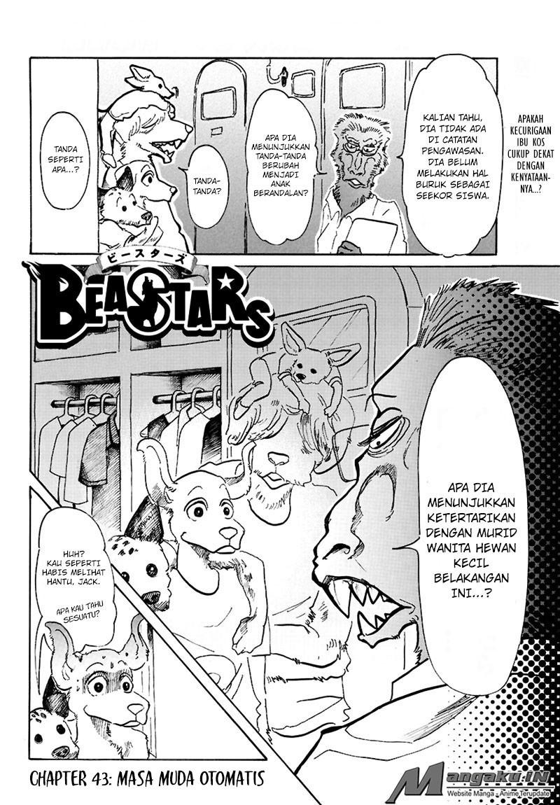 Beastars Bab 43 halaman 3
