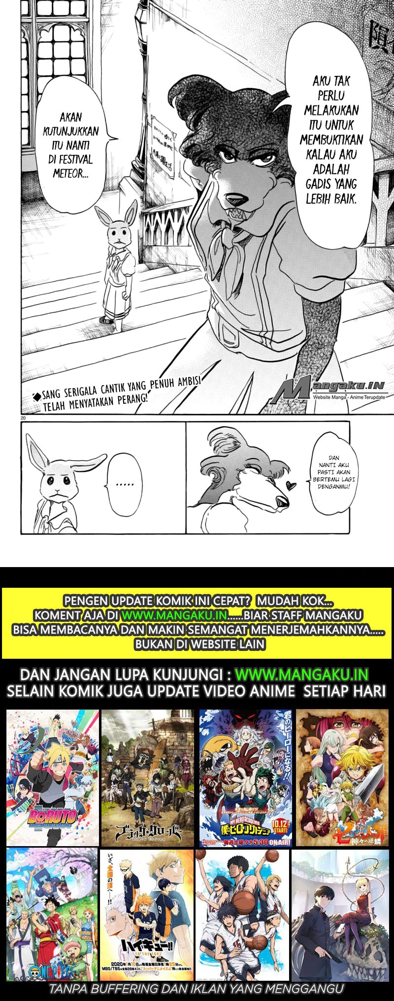 Beastars Bab 45 halaman 21