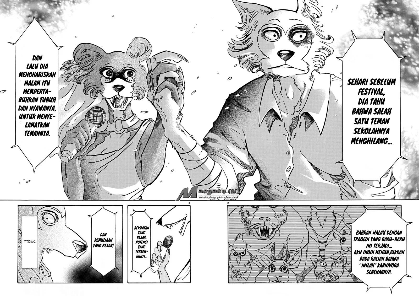 Beastars Bab 47 halaman 5