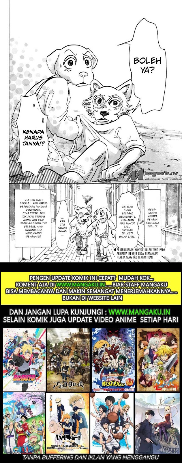 Beastars Bab 49 halaman 21