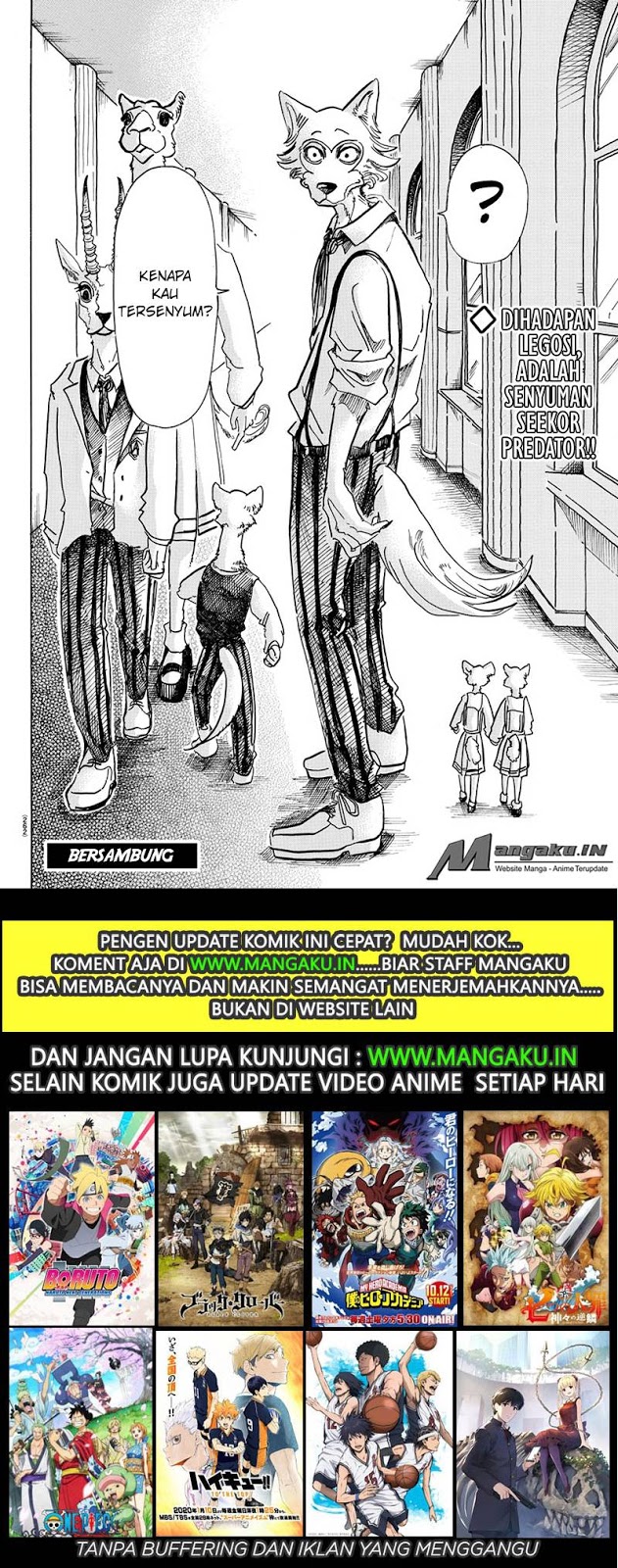 Beastars Bab 53 halaman 21