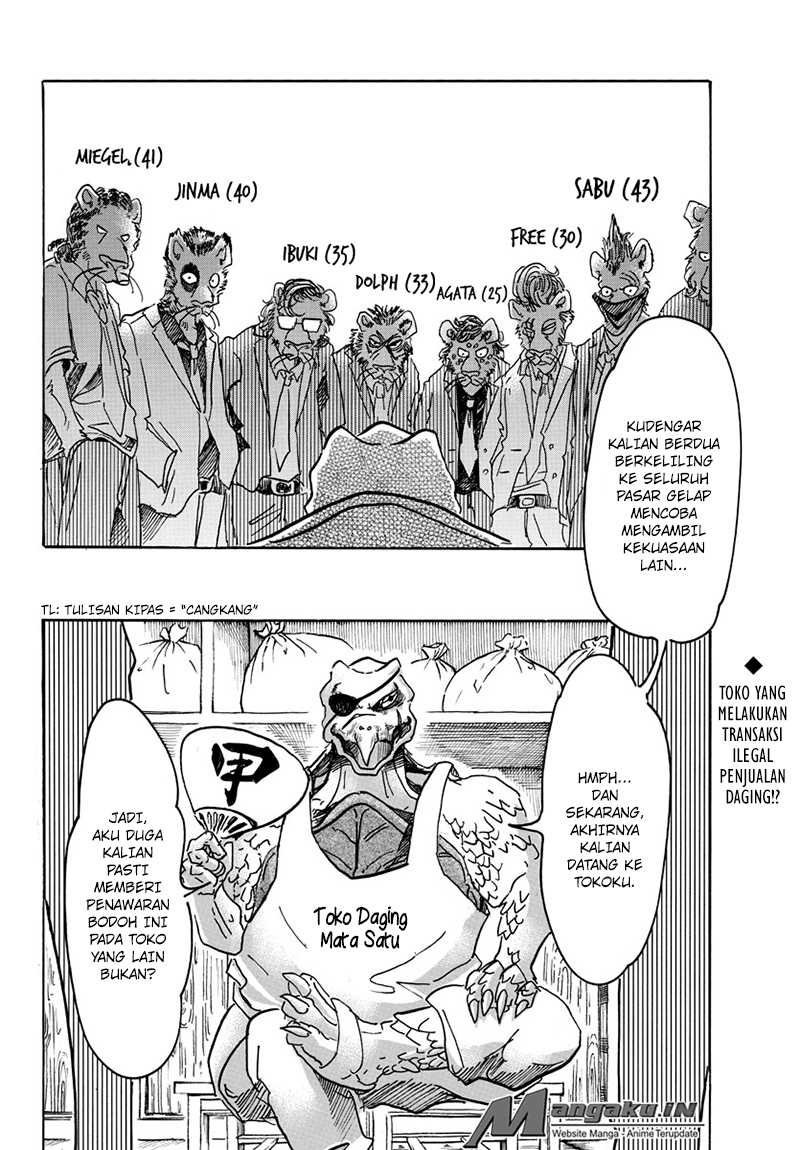 Beastars Bab 56 halaman 3