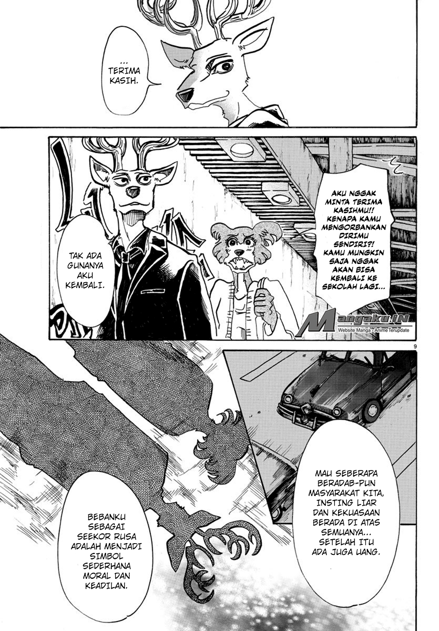Beastars Bab 57 halaman 9
