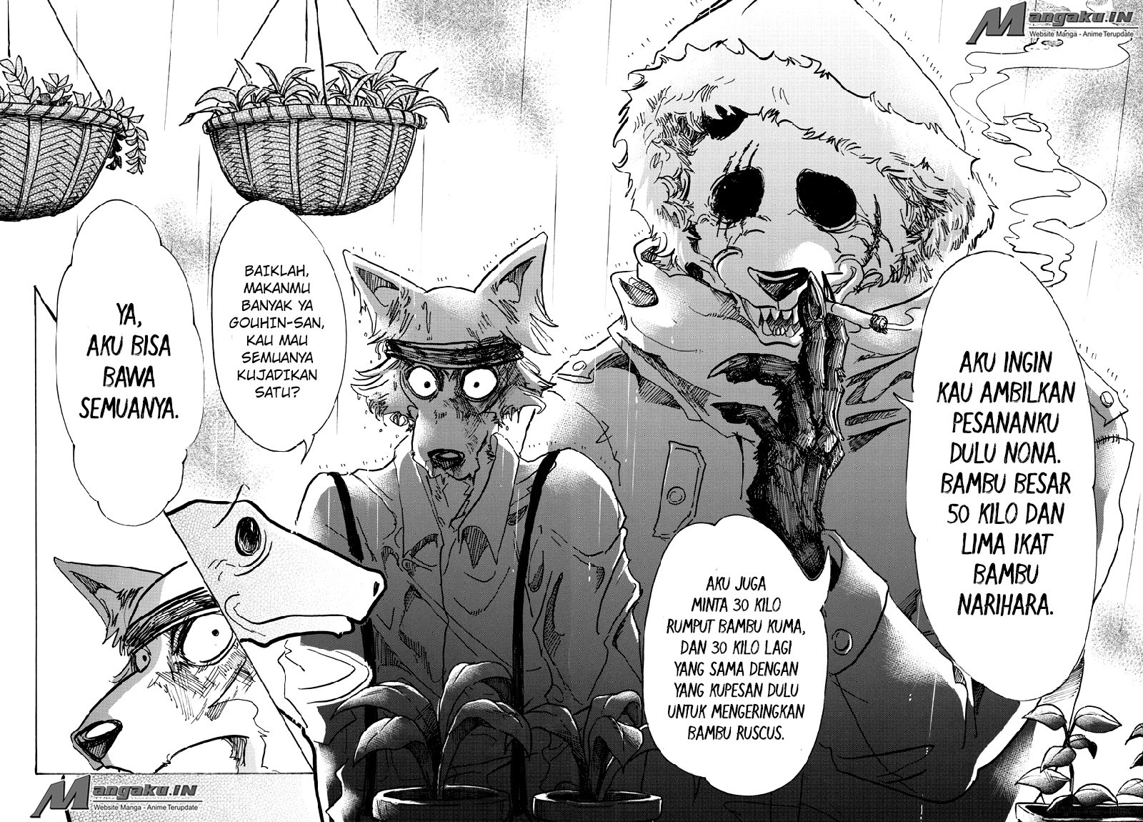 Beastars Bab 61 halaman 17